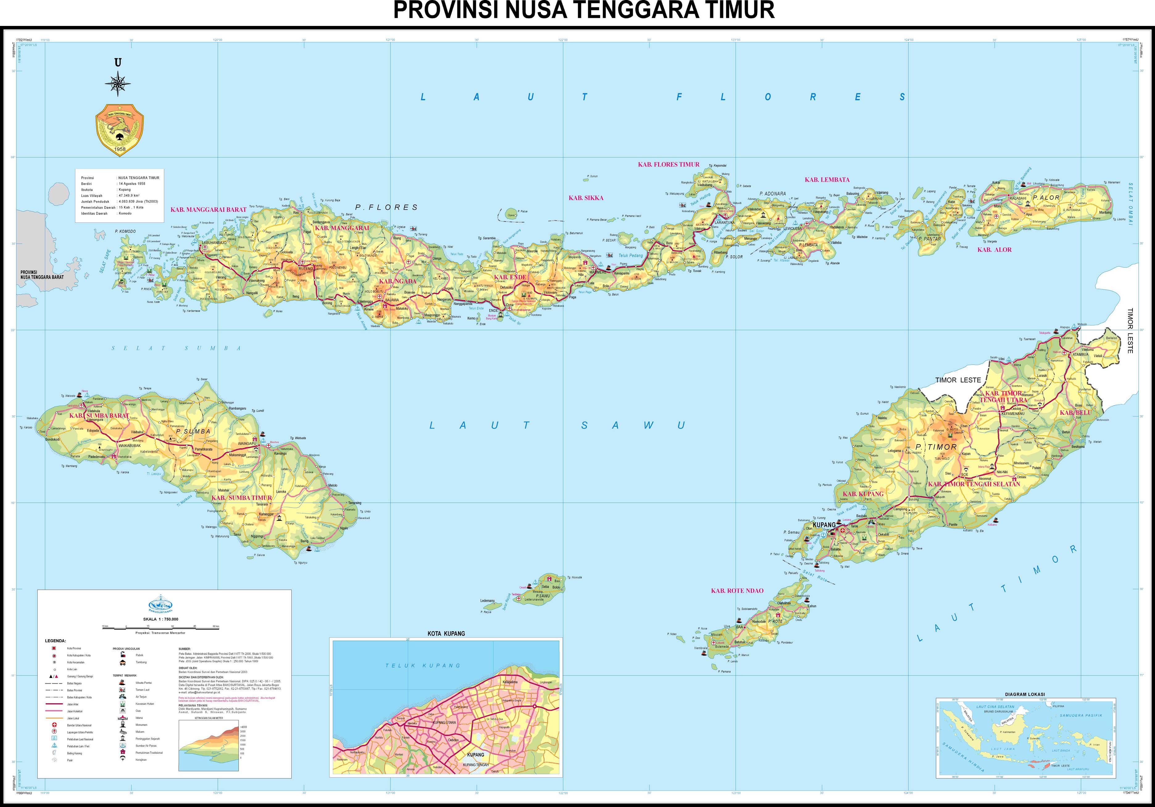 Business Map: Peta Papua, Pulau Paling Ujung Indonesia